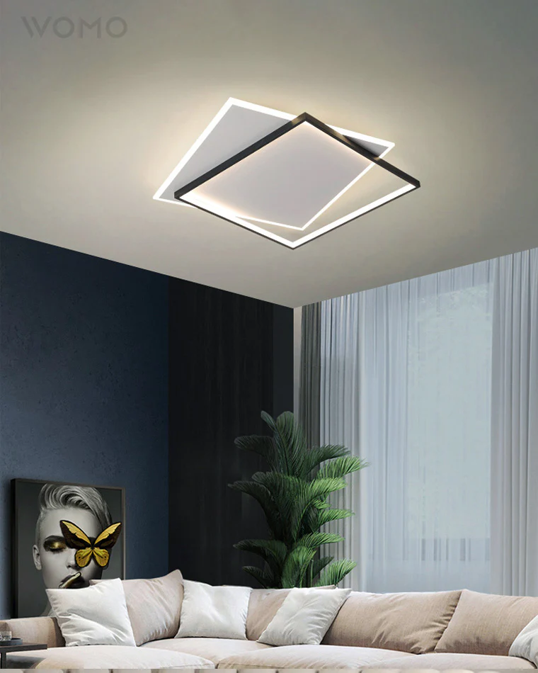 WOMO Flat Square Ceiling Light-WM1011 - Image 13