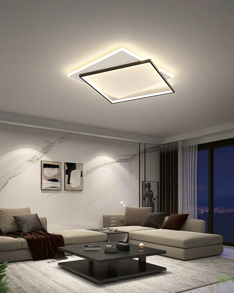 WOMO Flat Square Ceiling Light-WM1011 - Image 3