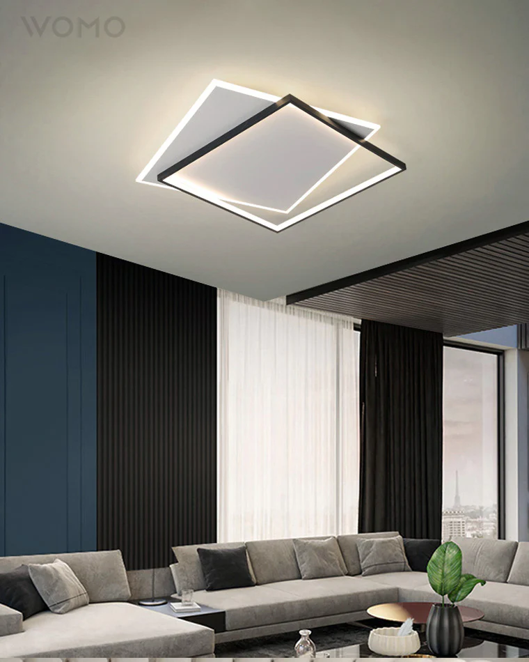 WOMO Flat Square Ceiling Light-WM1011 - Image 6