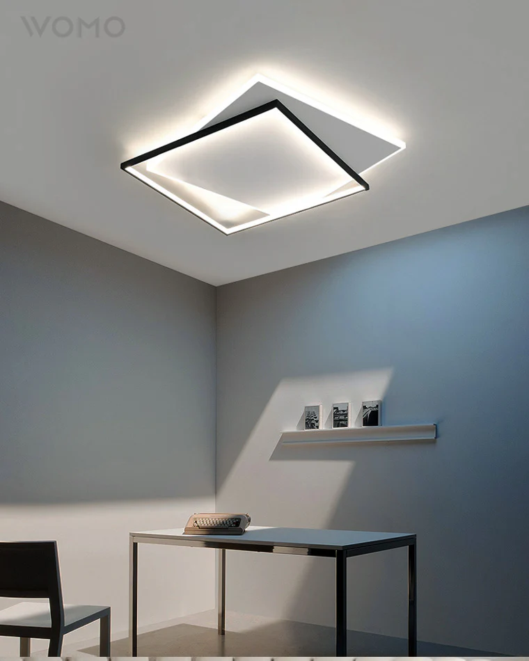 WOMO Flat Square Ceiling Light-WM1011 - Image 7