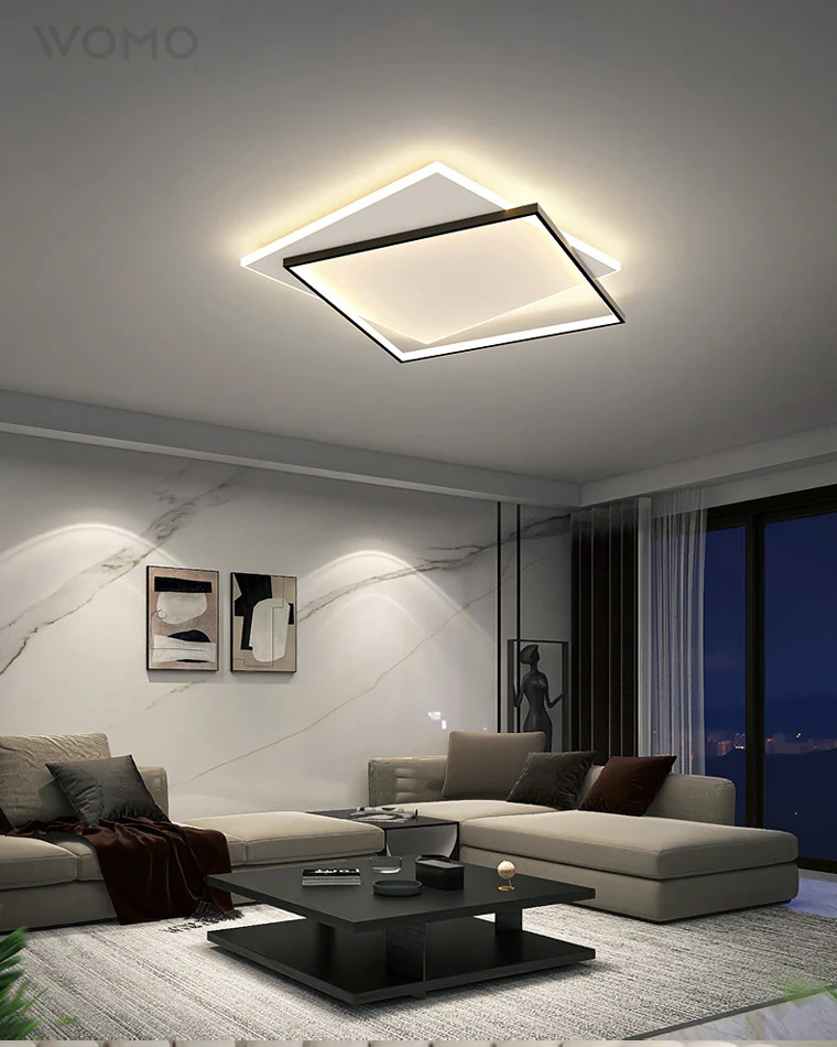 WOMO Flat Square Ceiling Light-WM1011 - Image 8
