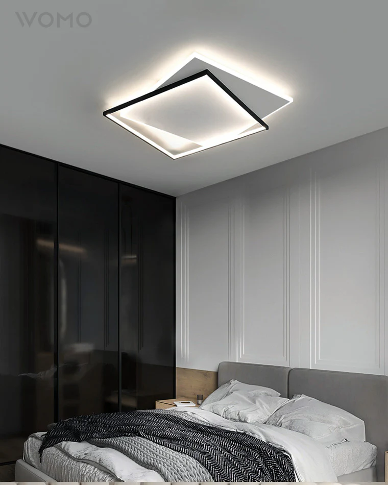 WOMO Flat Square Ceiling Light-WM1011 - Image 9