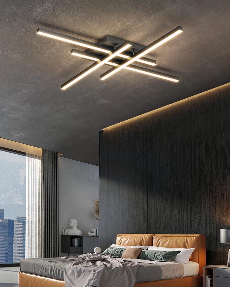 WOMO Integrated Led Flush Mount Ceiling Light-WM1008 - Image 11