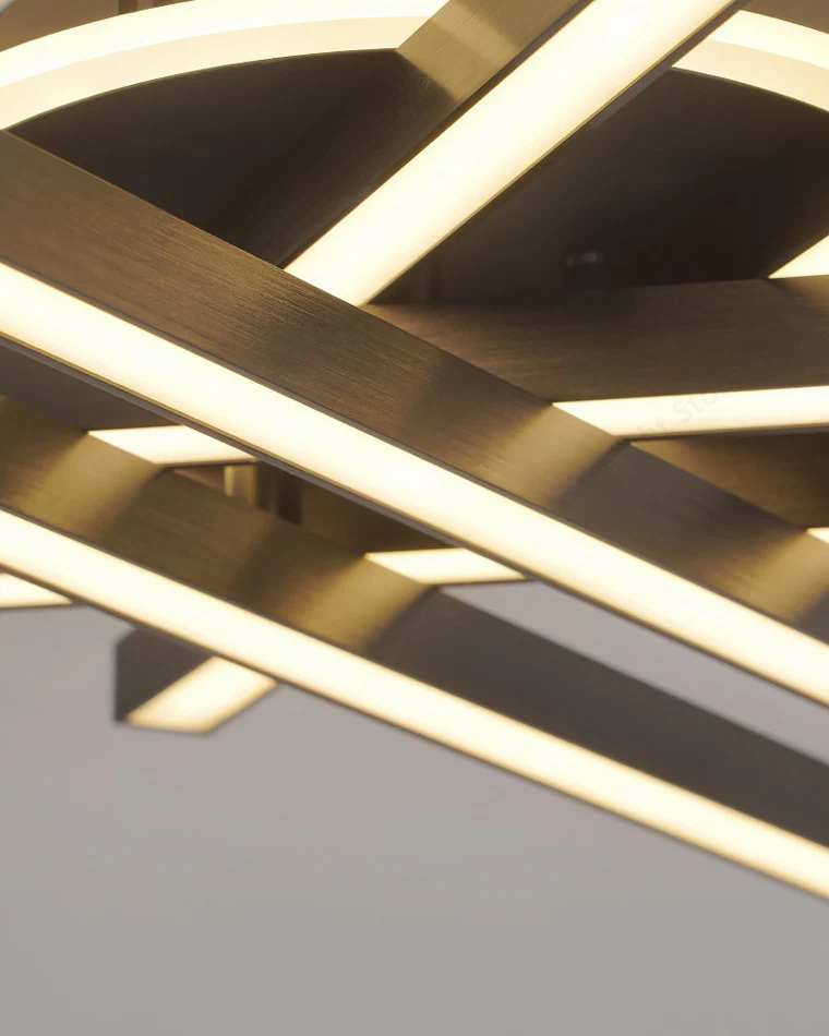 WOMO Integrated Led Flush Mount Ceiling Light-WM1008 - Image 15