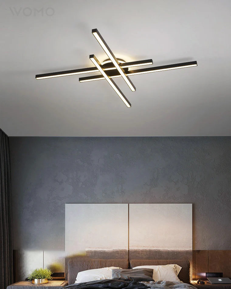 WOMO Integrated Led Flush Mount Ceiling Light-WM1008 - Image 19