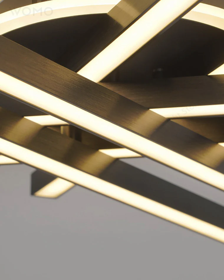 WOMO Integrated Led Flush Mount Ceiling Light-WM1008 - Image 22