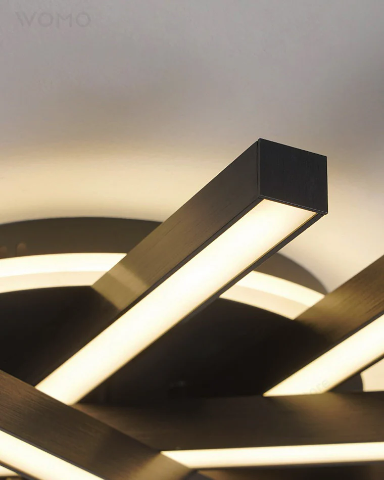 WOMO Integrated Led Flush Mount Ceiling Light-WM1008 - Image 23
