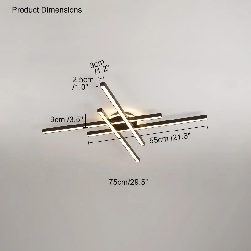 WOMO Integrated Led Flush Mount Ceiling Light-WM1008 - Image 27