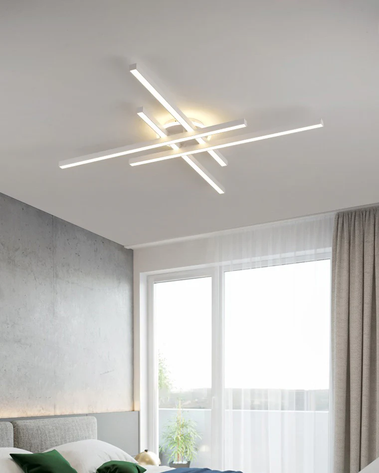 WOMO Integrated Led Flush Mount Ceiling Light-WM1008 - Image 4