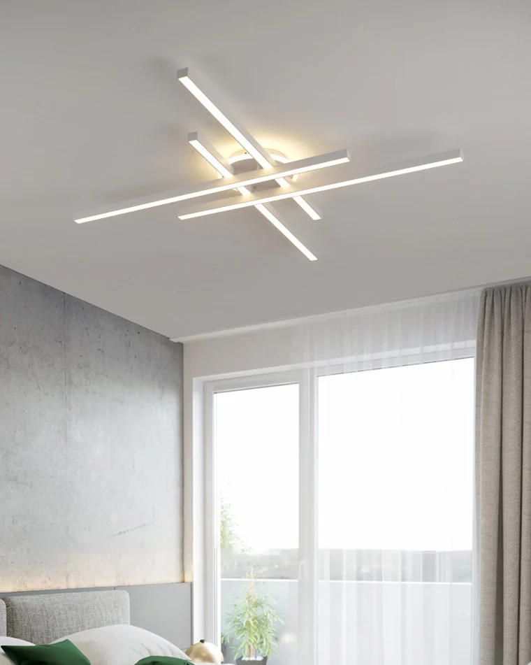 WOMO Integrated Led Flush Mount Ceiling Light-WM1008 - Image 5