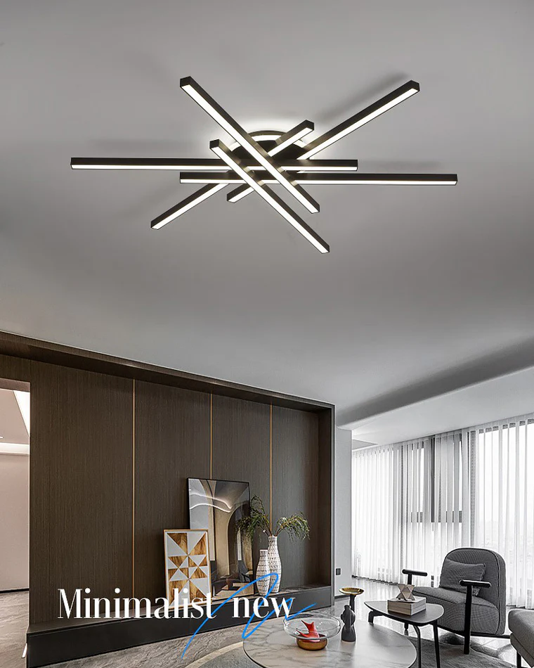 WOMO Integrated Led Flush Mount Ceiling Light-WM1008 - Image 6