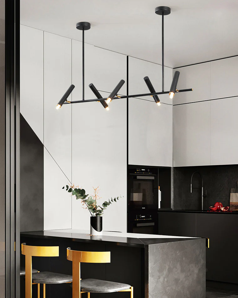 WOMO Adjustable Linear Pendant Chandelier-WM2064 - Image 6