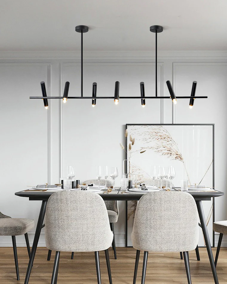 WOMO Adjustable Linear Pendant Chandelier-WM2064 - Image 7