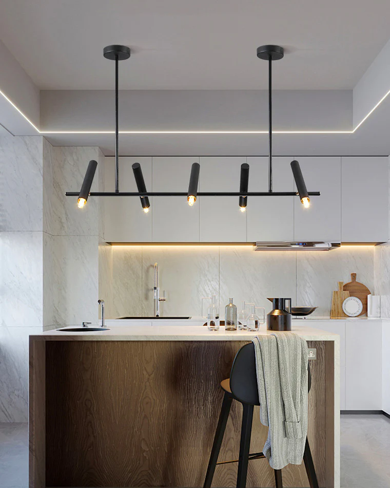 WOMO Adjustable Linear Pendant Chandelier-WM2064 - Image 8
