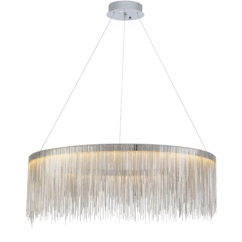 WOMO Fringe Round Chandelier-WM2062a - Image 34