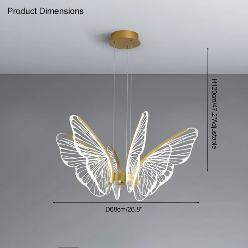 WOMO Butterfly Chandelier-WM2036 - Image 21