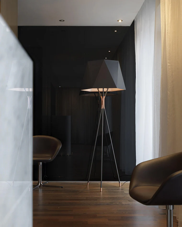 WOMO Faceted Tripod Floor Lamp-WM7004 - Image 12