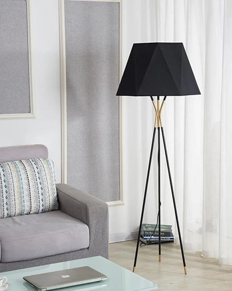 WOMO Faceted Tripod Floor Lamp-WM7004 - Image 14