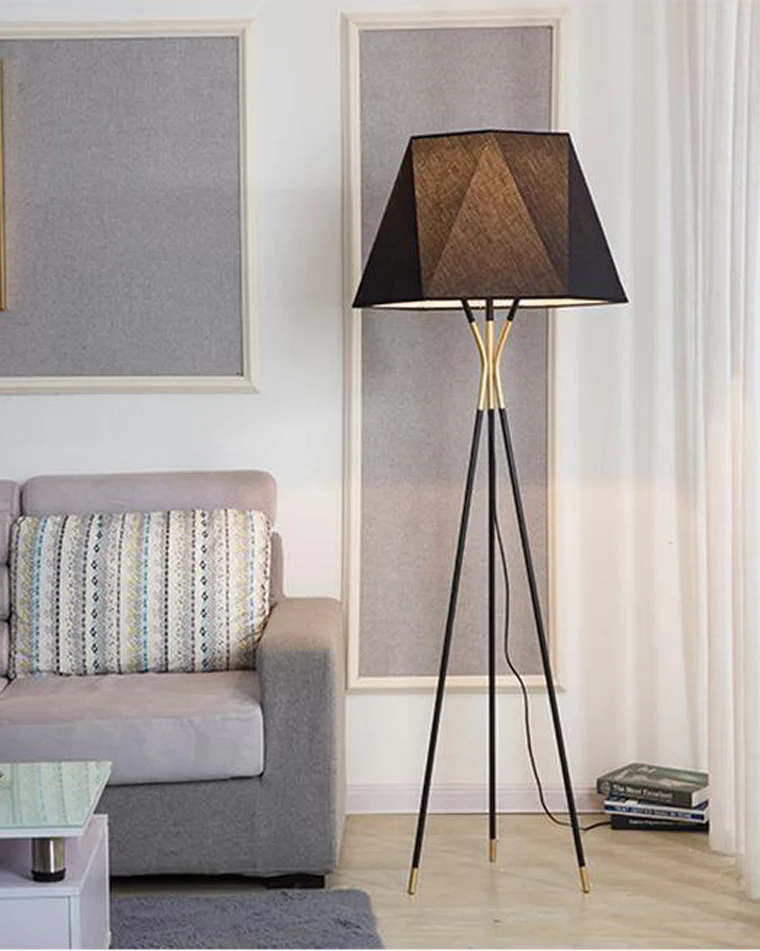 WOMO Faceted Tripod Floor Lamp-WM7004 - Image 16