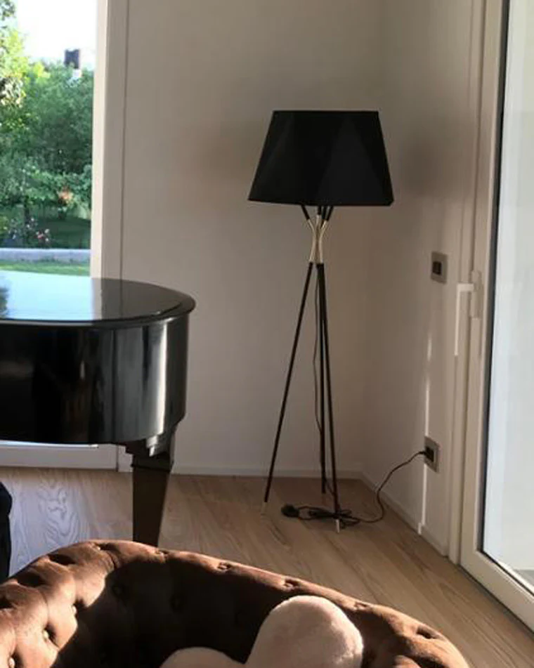 WOMO Faceted Tripod Floor Lamp-WM7004 - Image 4