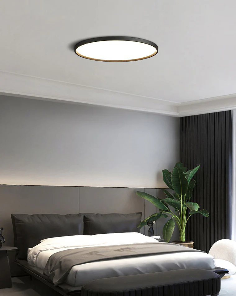 WOMO Flat Round Flush Mount Ceiling Light-WM1024 - Image 6