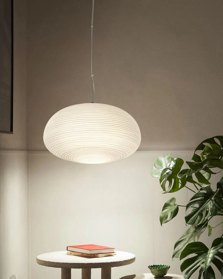 WOMO Lantern Blown Glass Pendant Light-WM2151 - Image 10