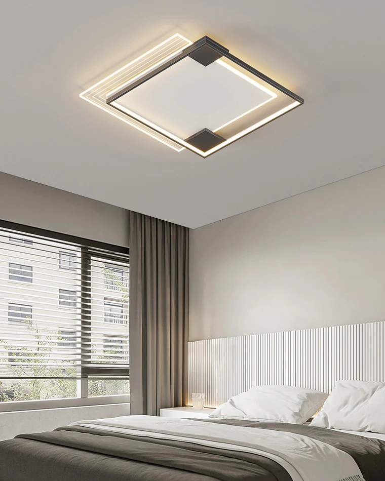 WOMO Low Profile Geometric Ceiling Light-WM1052 - Image 11