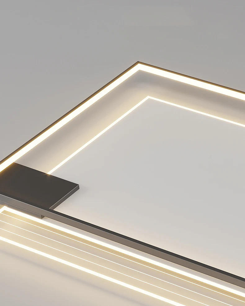 WOMO Low Profile Geometric Ceiling Light-WM1052 - Image 17