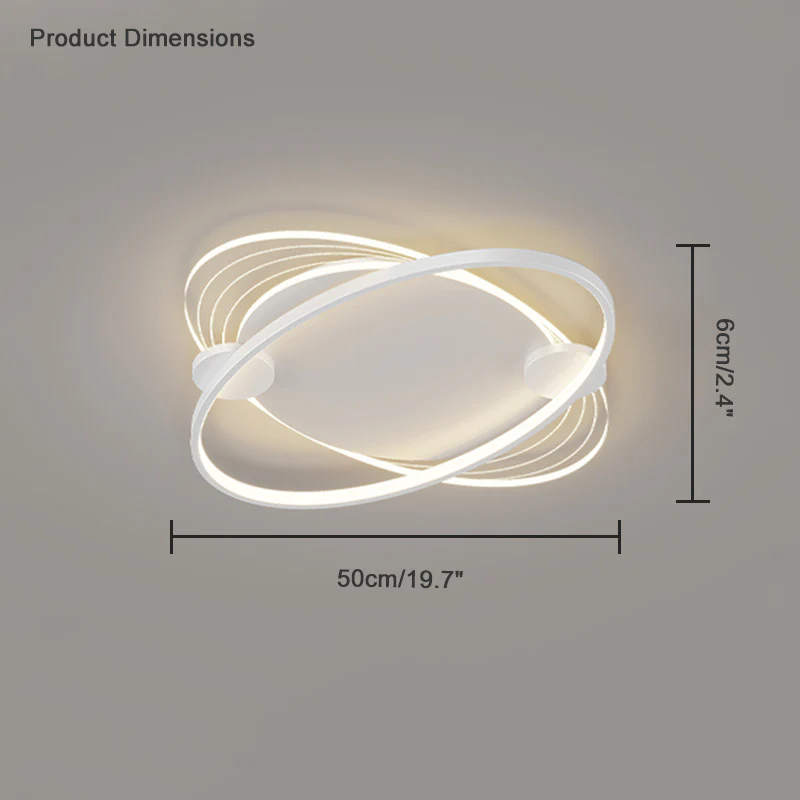 WOMO Low Profile Geometric Ceiling Light-WM1052 - Image 37