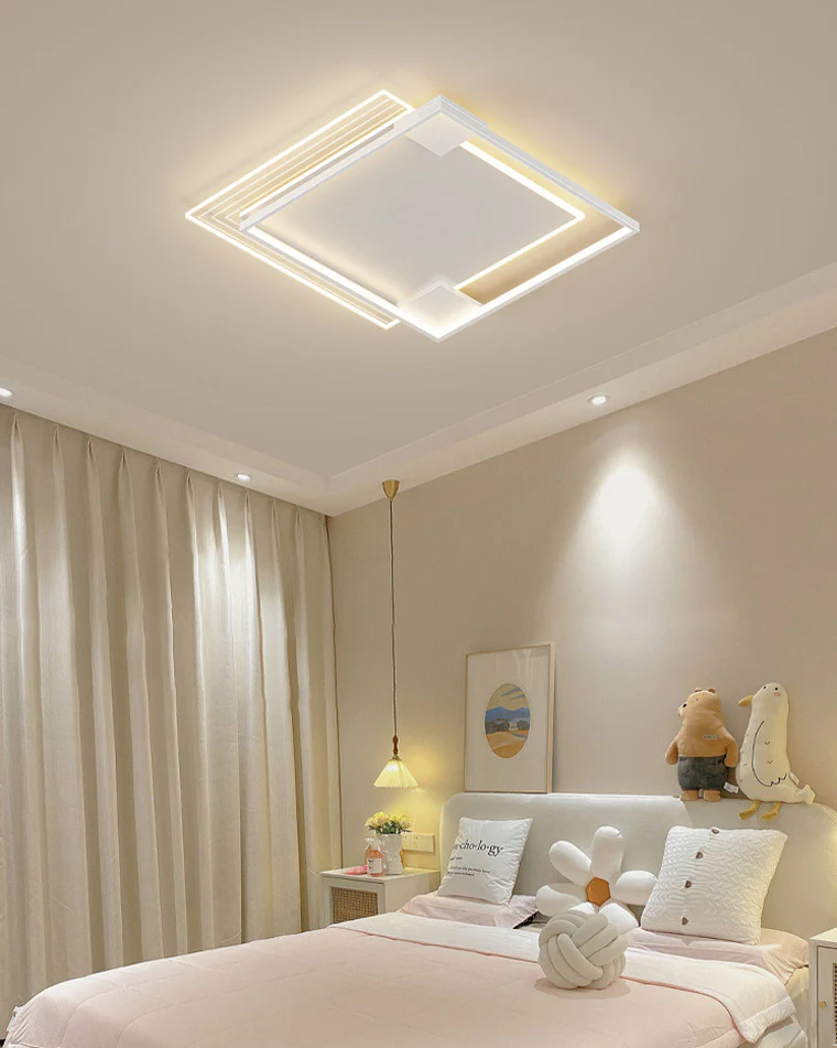 WOMO Low Profile Geometric Ceiling Light-WM1052 - Image 6