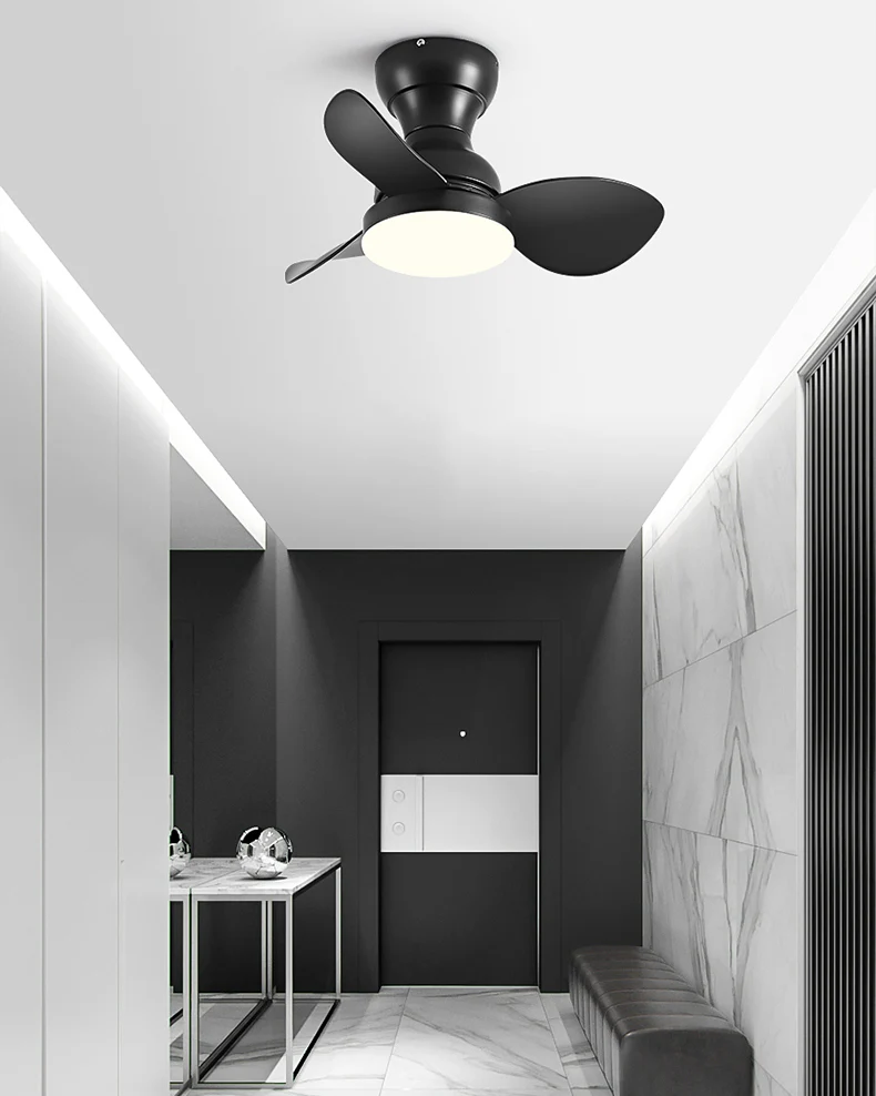 WOMO 22 Inch Small Low Profile Ceiling Fan Lamp - WM5229 - Image 8