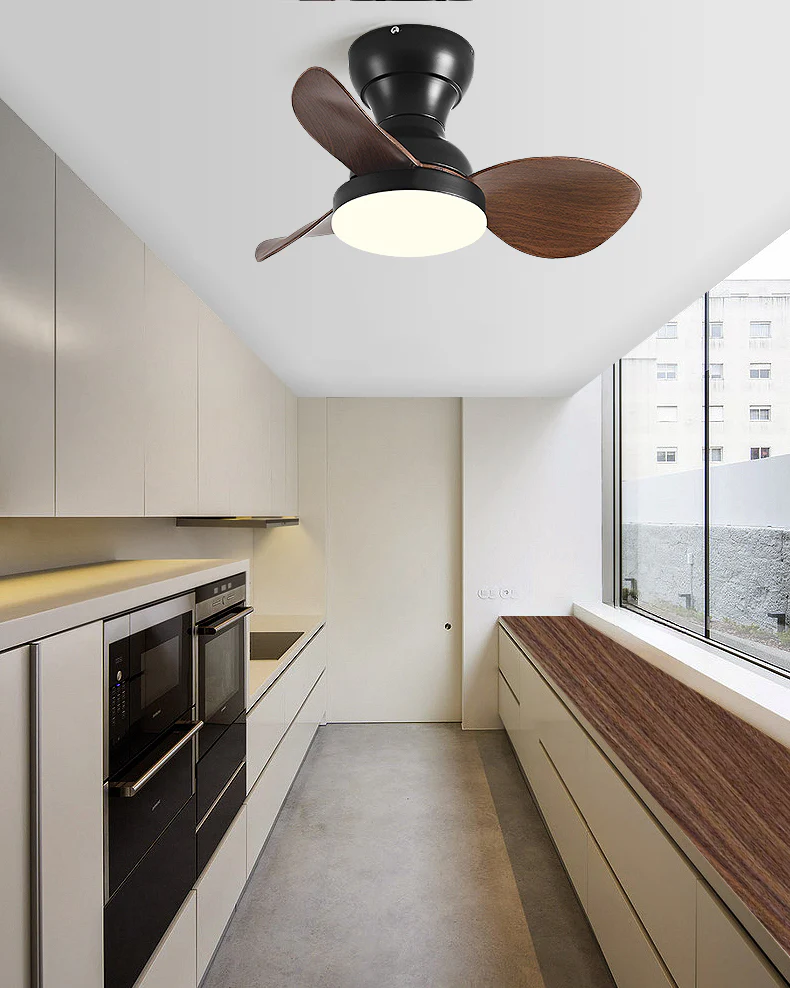 WOMO 22 Inch Small Low Profile Ceiling Fan Lamp - WM5229 - Image 9