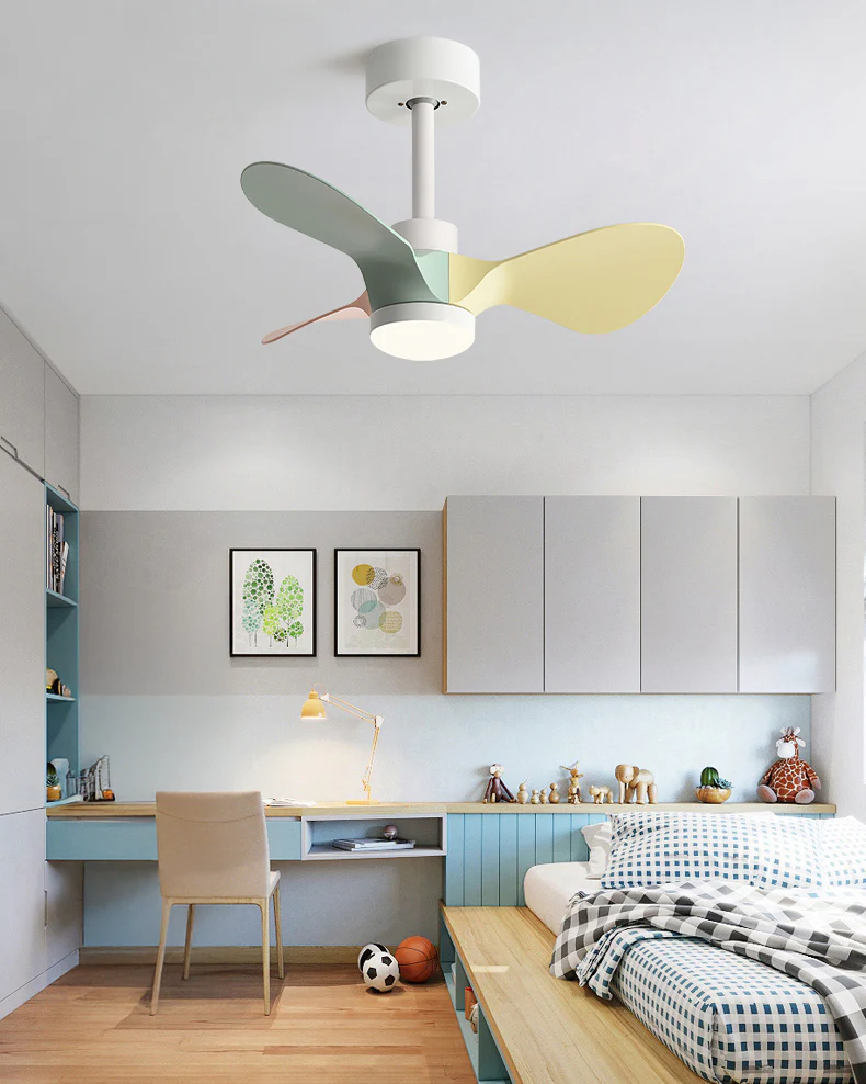 WOMO 24 inch Small Ceiling Fan Lamp- WM5172 - Image 10