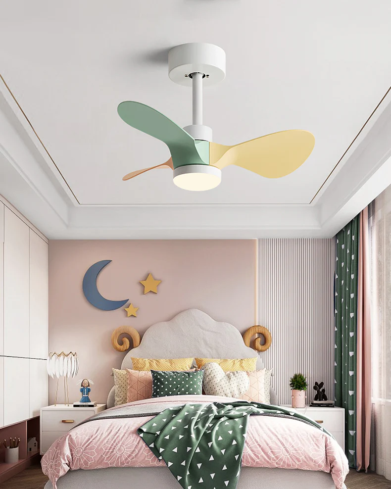 WOMO 24 inch Small Ceiling Fan Lamp- WM5172 - Image 16
