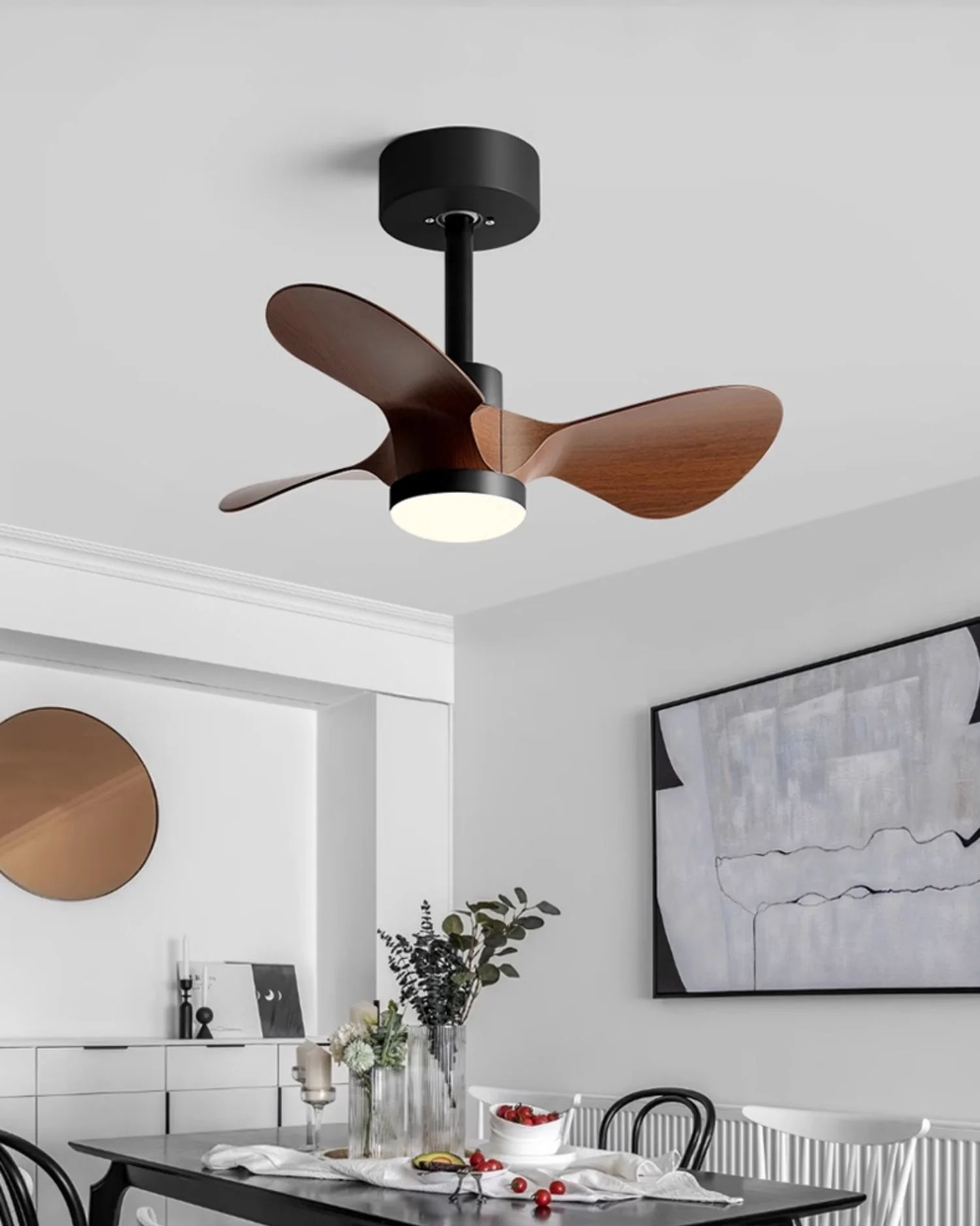 WOMO 24 inch Small Ceiling Fan Lamp- WM5172 - Image 18