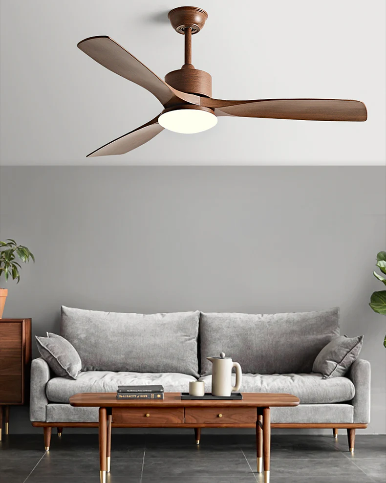 WOMO 3 Blade Ceiling Fan Lamp - WM5178 - Image 3