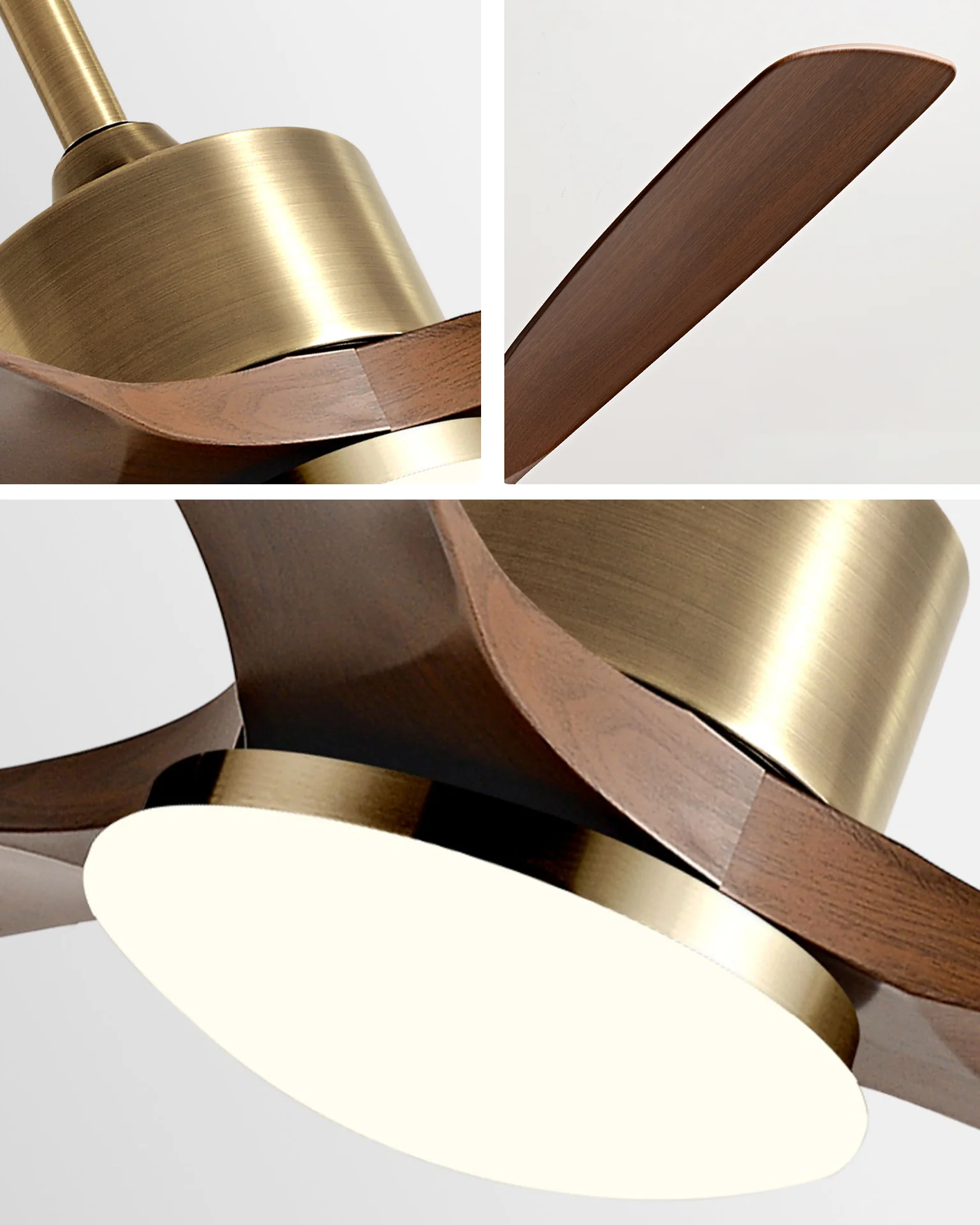 WOMO 3 Blade Ceiling Fan Lamp - WM5178 - Image 7