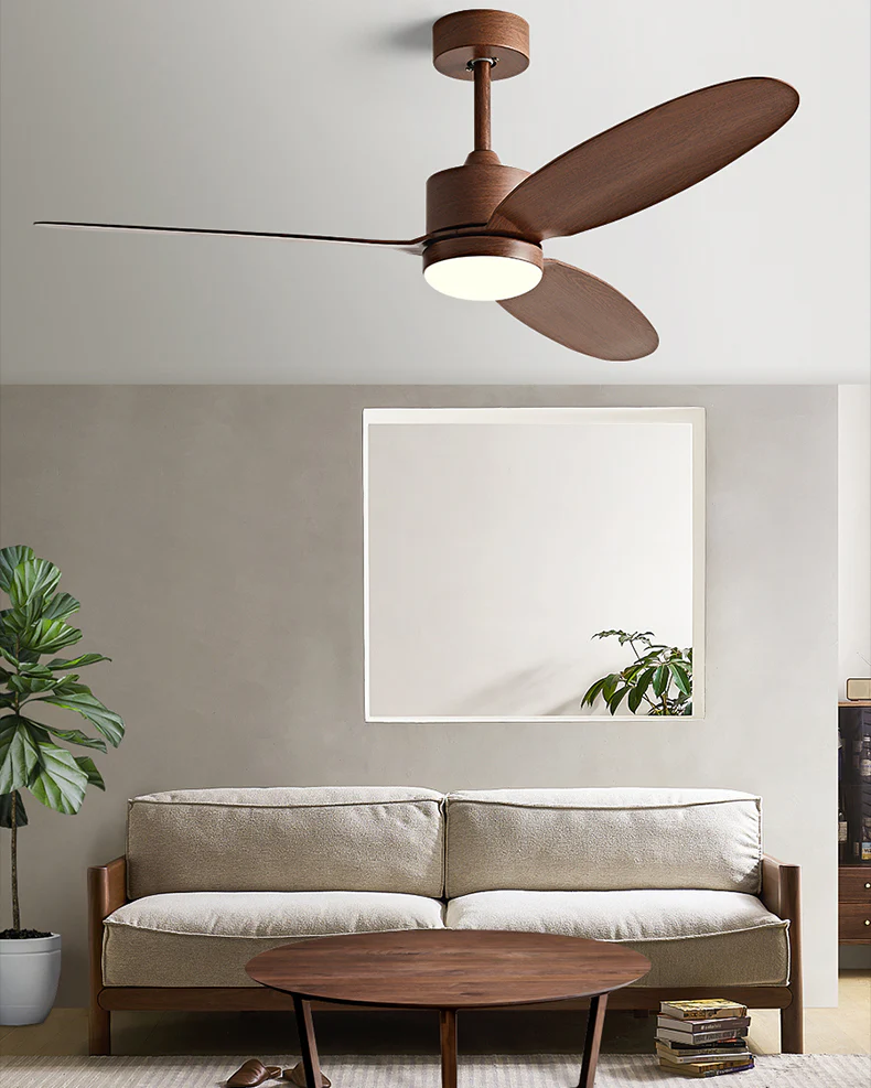 WOMO 3 Blade Ceiling Fan Lamp - WM5184 - Image 2