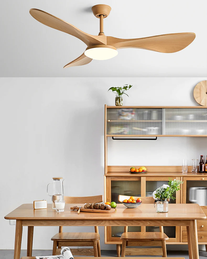 WOMO 3 Blade Modern Ceiling Fan Lamp - WM5200 - Image 12