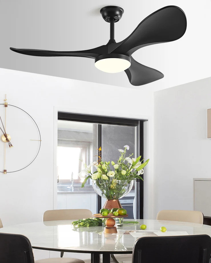 WOMO 3 Blade Modern Ceiling Fan Lamp - WM5200 - Image 3
