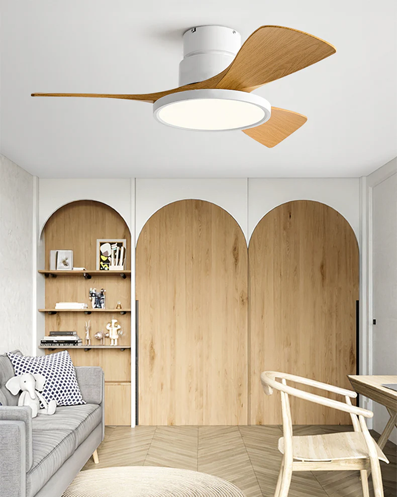 WOMO 3 Blade Low Profile Ceiling Fan Lamp - WM5170 - Image 11