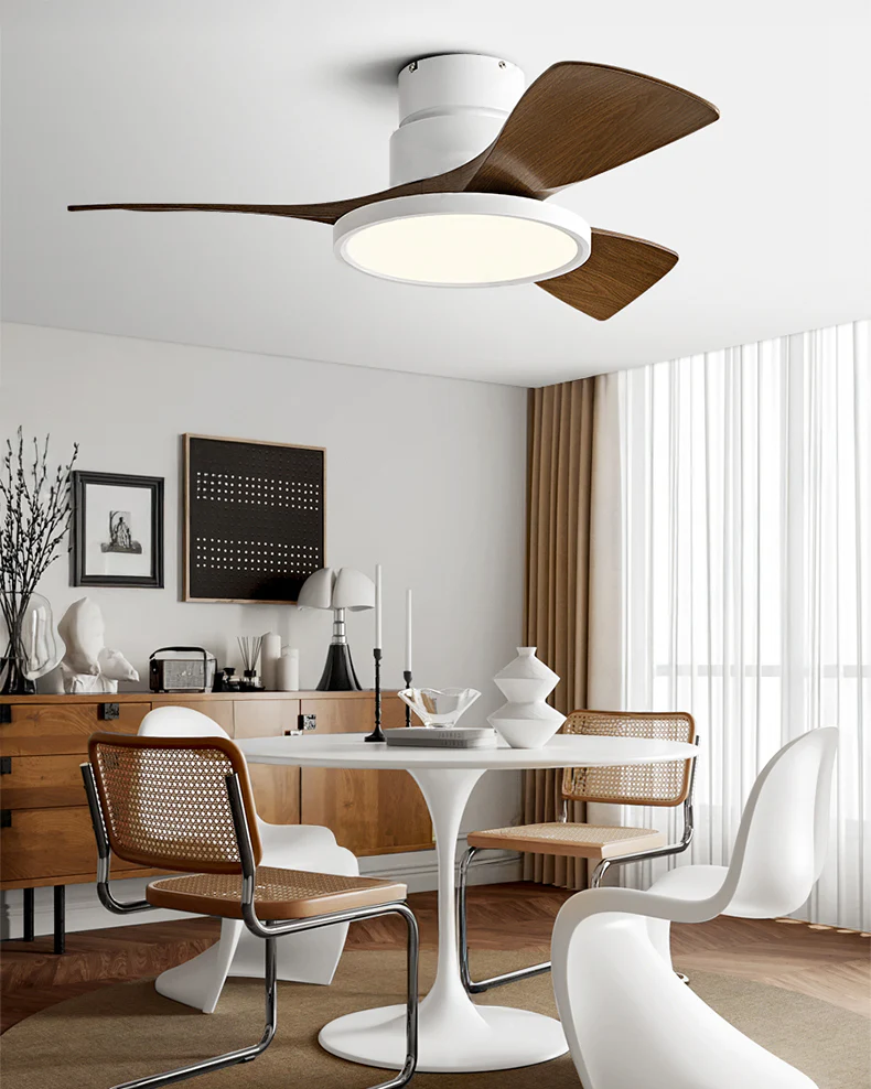 WOMO 3 Blade Low Profile Ceiling Fan Lamp - WM5170 - Image 12