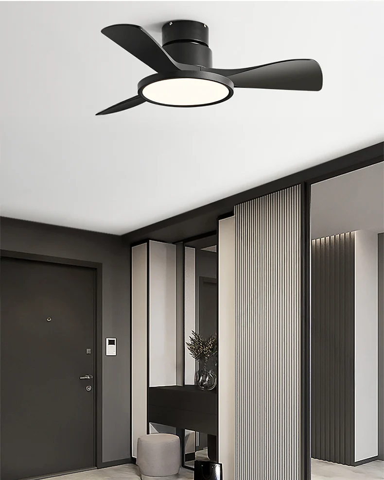 WOMO 3 Blade Low Profile Ceiling Fan Lamp - WM5170 - Image 13