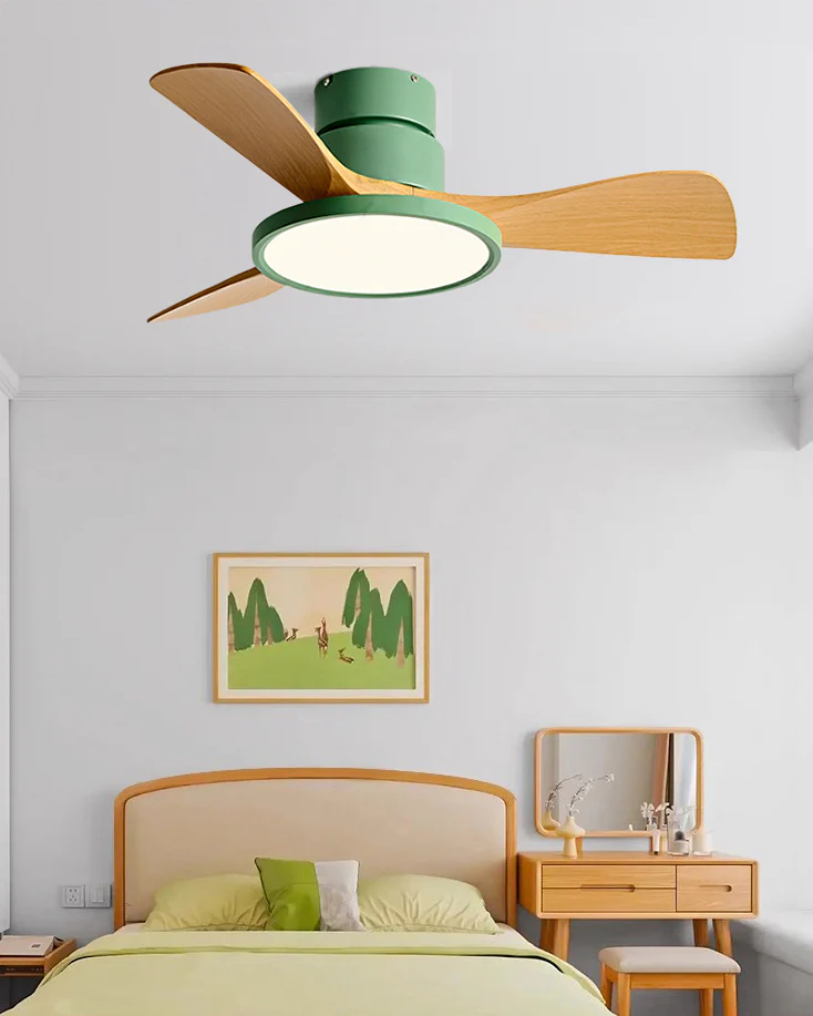 WOMO 3 Blade Low Profile Ceiling Fan Lamp - WM5170 - Image 4