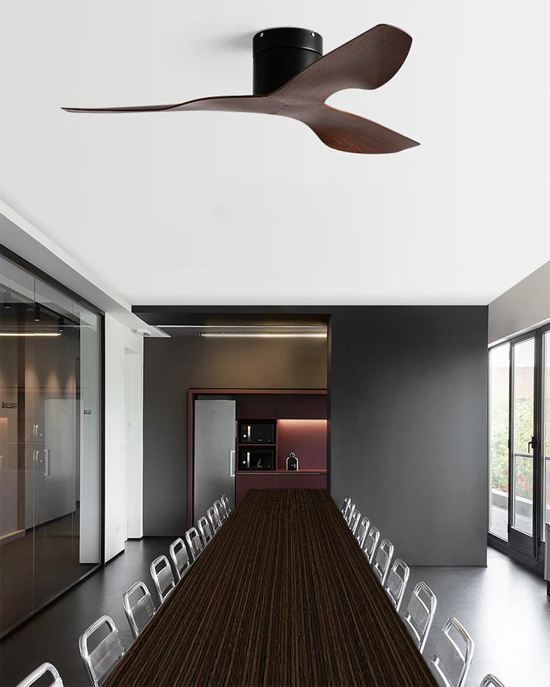 WOMO 3 Blade Low Profile Ceiling Fan - WM5237 - Image 2