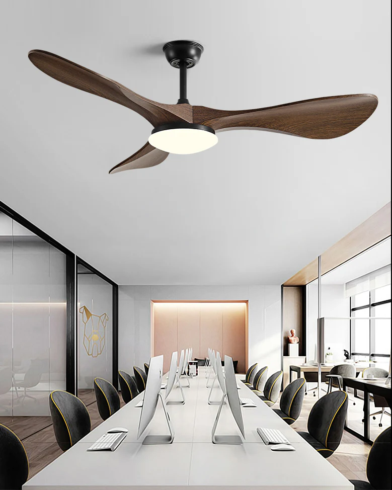 WOMO 3 Blade Modern Ceiling Fan Lamp - WM5249 - Image 4