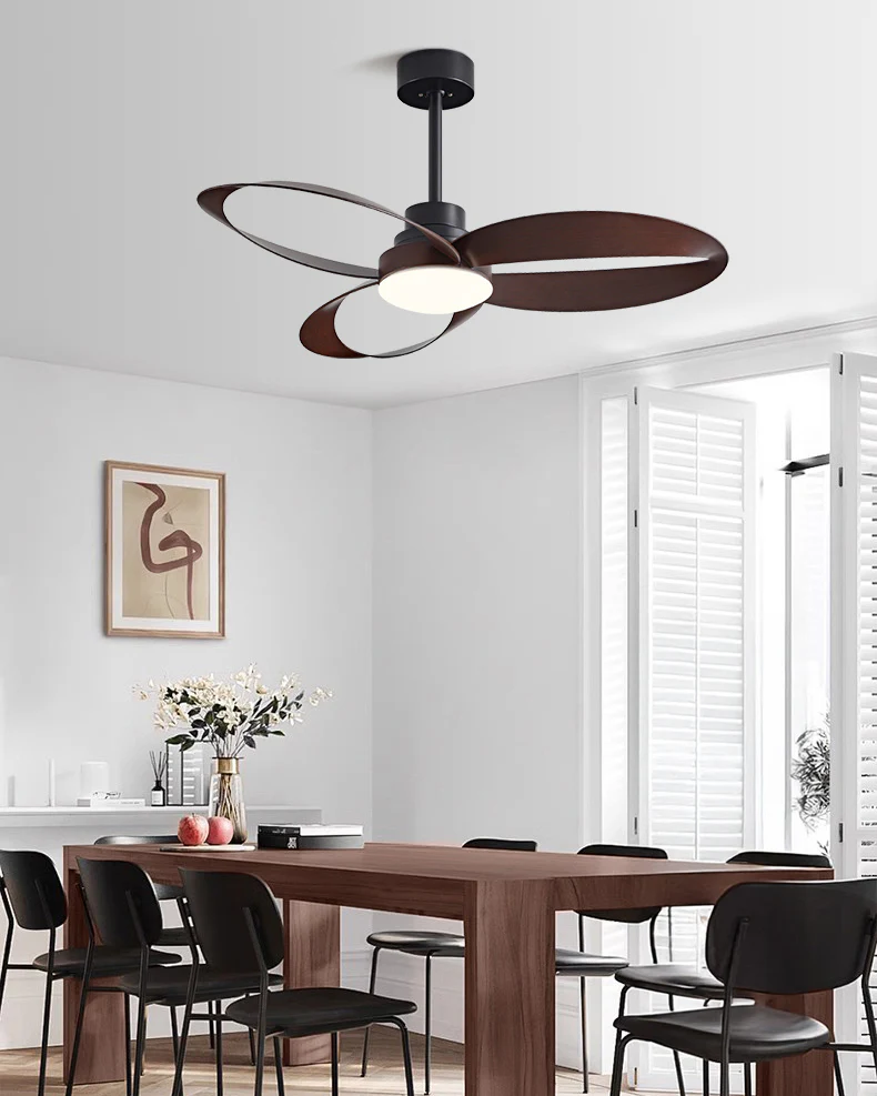 WOMO 3 Blade Unique Ceiling Fan Lamp - WM5268 - Image 2
