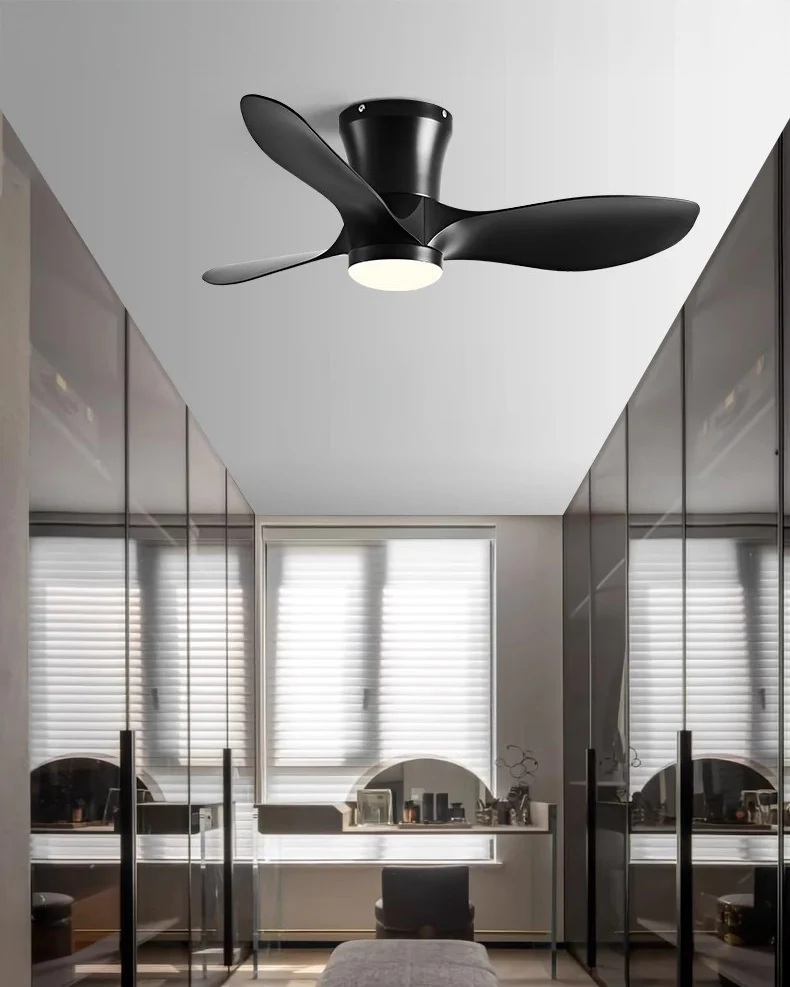 WOMO 3 Blade Small Ceiling Fan Lamp-WM5218 - Image 3