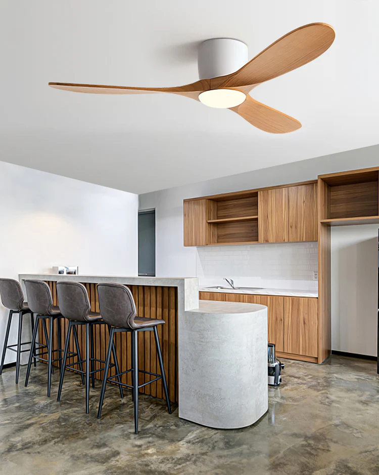 WOMO 42 Inch Low Profile Ceiling Fan Lamp-WM5223 - Image 9
