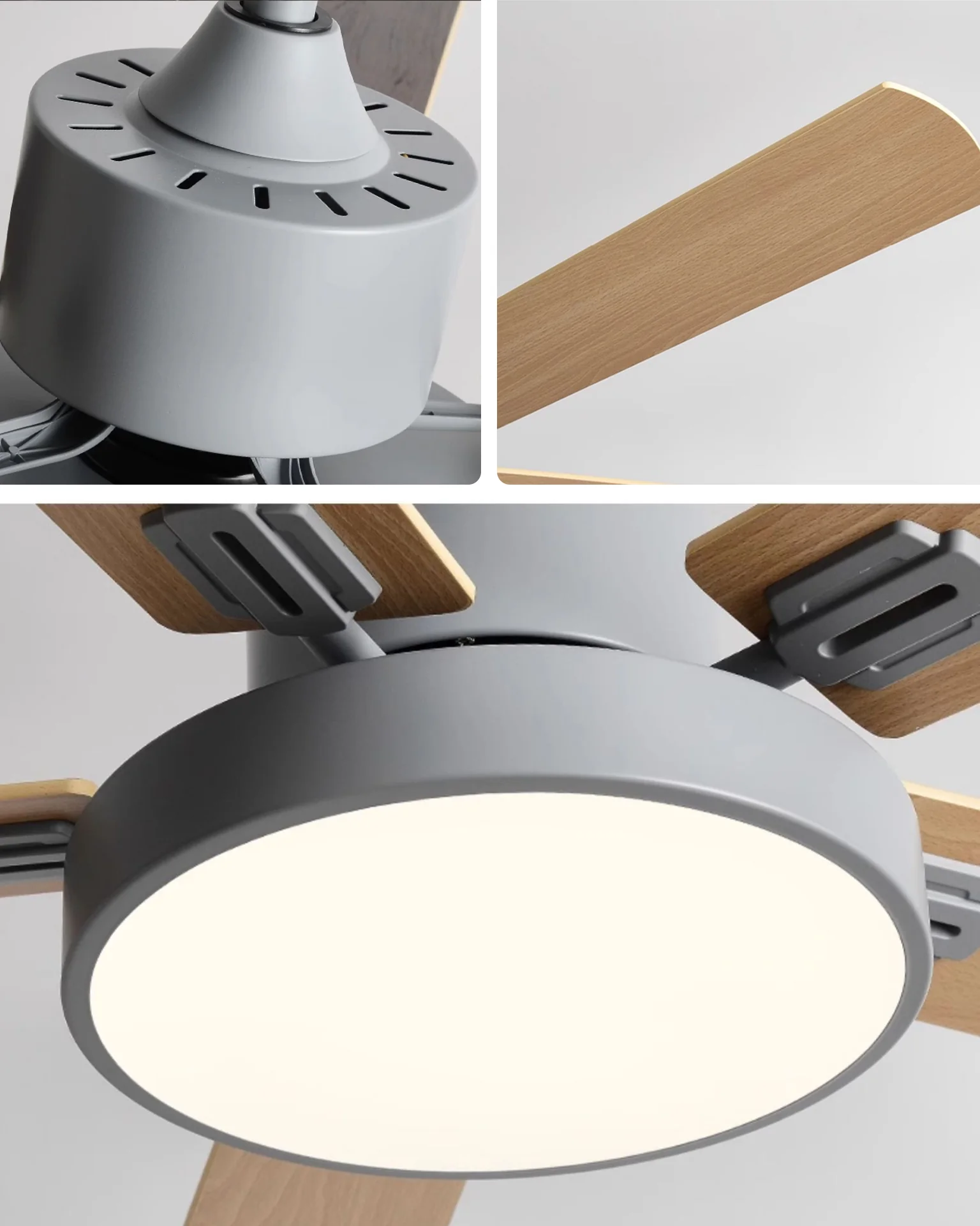 WOMO 5 Blade Ceiling Fan Lamp - WM5177 - Image 11